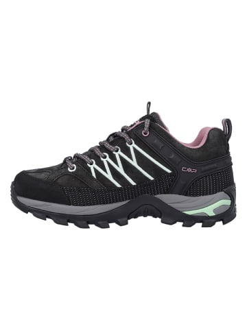 CMP Skórzane buty trekkingowe "Rigel Low" w kolorze czarnym