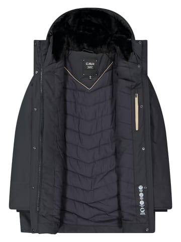 CMP Parka w kolorze czarnym