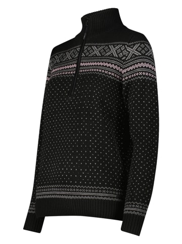 CMP Sweter w kolorze czarnym