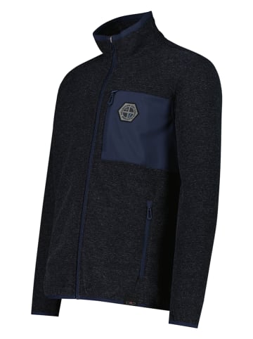 cmp Fleecejacke in Schwarz