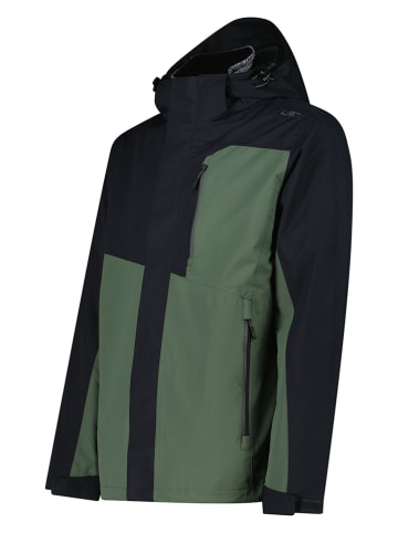 cmp Funktionsjacke in Schwarz/ Grün