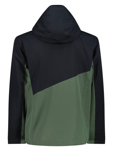 CMP Functionele jas zwart/groen