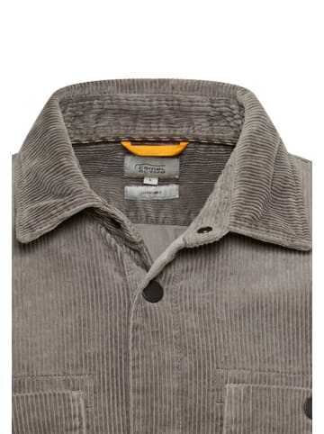 Camel Active Cordhemdjacke in Grau