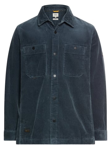 Camel Active Corduroy blousejas donkerblauw