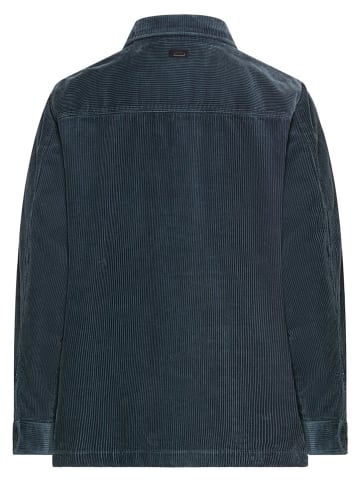 Camel Active Corduroy blousejas donkerblauw
