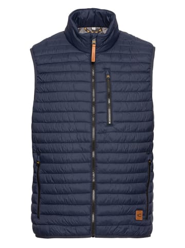 Camel Active Kamizelka pikowana w kolorze granatowym