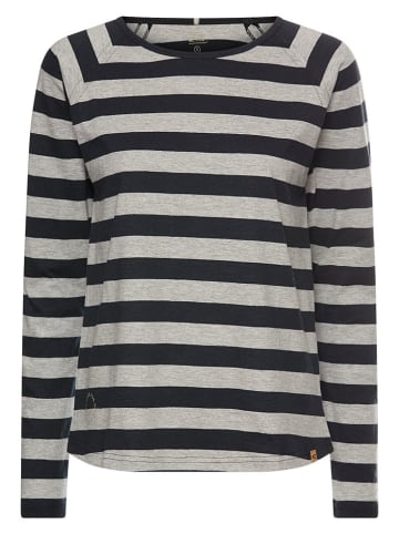 Camel Active Longsleeve zwart/grijs