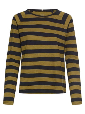 Camel Active Longsleeve donkerblauw/olijfgroen