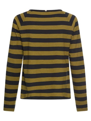 Camel Active Longsleeve donkerblauw/olijfgroen