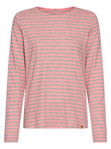 Camel Active Longsleeve lichtroze/grijs