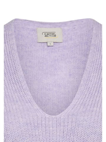 Camel Active Sweter w kolorze lawendowym