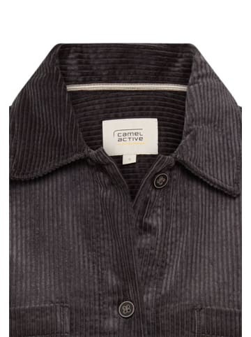 Camel Active Cordhemd in Schwarz
