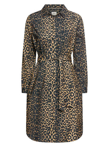 Jurk zwart/camel