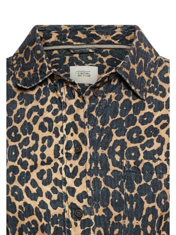 Camel Active Sukienka w kolorze czarno-karmelowym