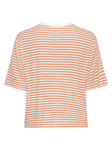 MOSS COPENHAGEN Shirt camel/wit