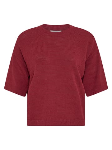 MOSS COPENHAGEN Sweter w kolorze bordowym