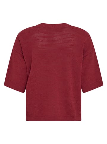 MOSS COPENHAGEN Sweter w kolorze bordowym