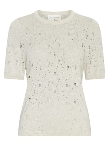 MOSS COPENHAGEN Sweter w kolorze kremowym