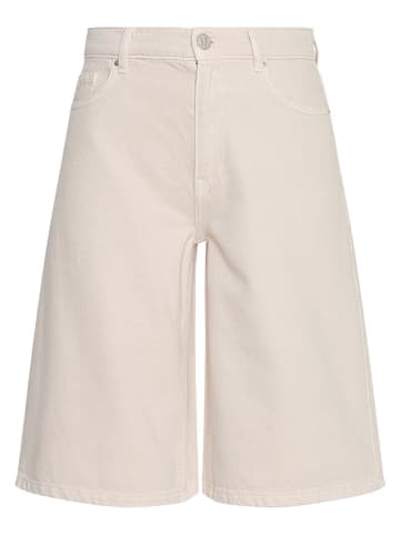 MOSS COPENHAGEN Jeans-Shorts in Creme