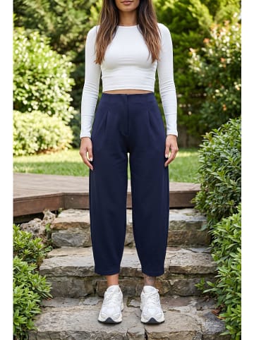 SOULSHAE Broek donkerblauw