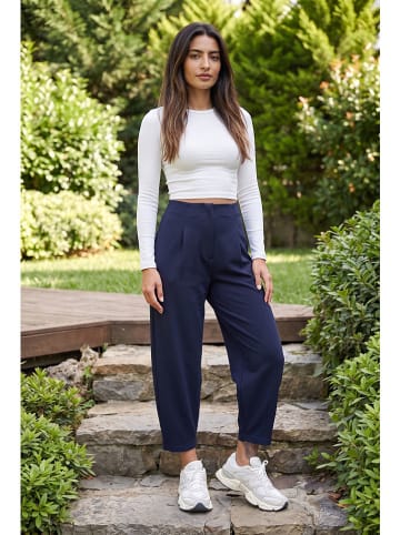 SOULSHAE Broek donkerblauw