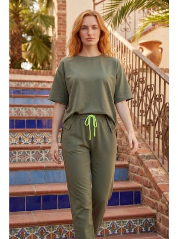 SOULSHAE 2tlg. Outfit in Khaki