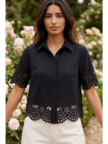 SOULSHAE Bluse in Schwarz