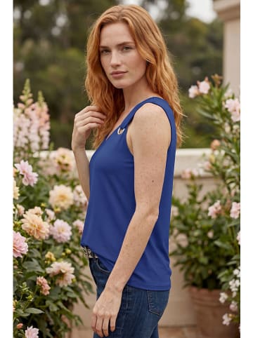 SOULSHAE Blusentop in Blau