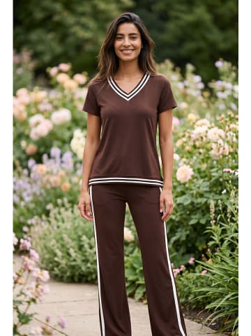 SOULSHAE 2-delige outfit bruin