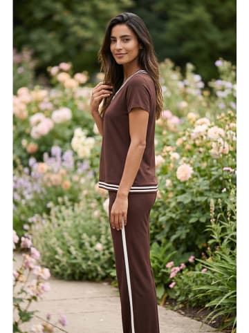 SOULSHAE 2-delige outfit bruin