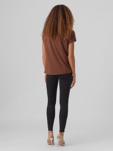Vero Moda Koszulka w kolorze jasnobrązowym