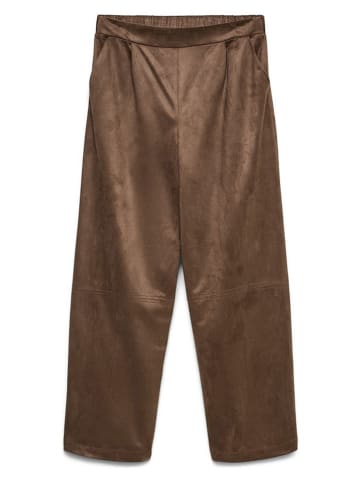 Vero Moda Spodnie w kolorze jasnobrązowym