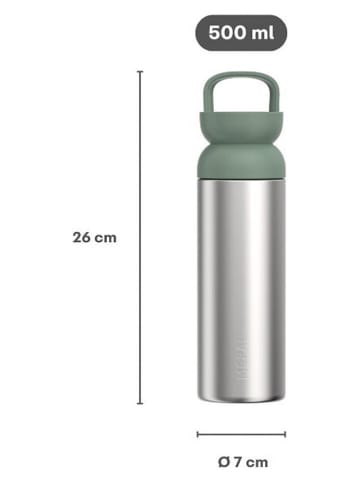 Mepal Thermobecher ''Ellipse'' in Schwarz - 500 ml