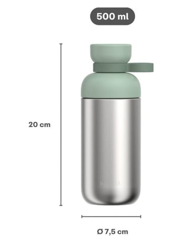 Mepal Bidon "Vita" w kolorze niebieskim - 500 ml