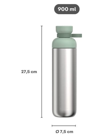 Mepal Bidon "Vita" w kolorze zielonym - 900 ml