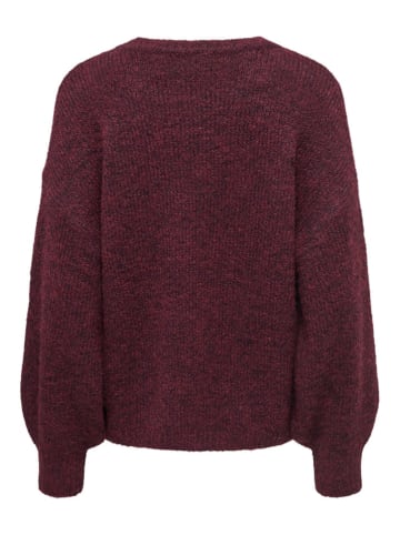 ONLY Sweter w kolorze bordowym