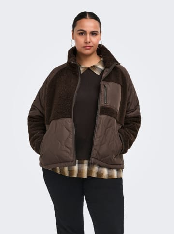 Fleece vest bruin