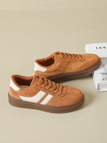 Sixth Sens Sneakers in Camel