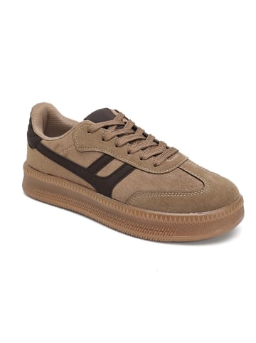 Sixth Sens Sneakersy w kolorze khaki