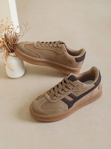 Sixth Sens Sneakersy w kolorze khaki