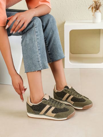 Sixth Sens Sneakers kaki