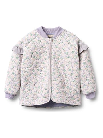 Wheat Thermojacke "Stjerna" in Beige/ Lila