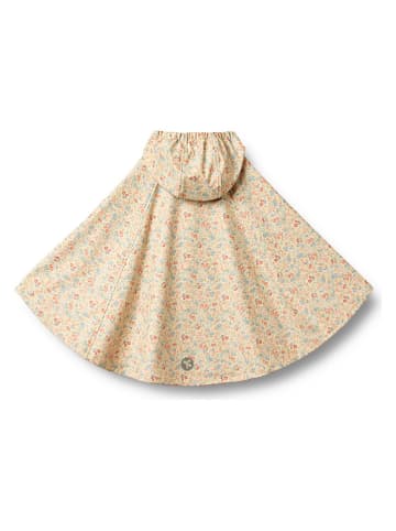 Wheat Regenponcho "Drops" geel