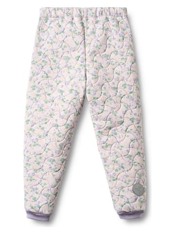 Wheat Thermohose "Alex" in Beige/ Lila
