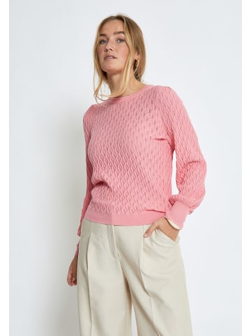 Peppercorn Sweter w kolorze jasnoróżowym