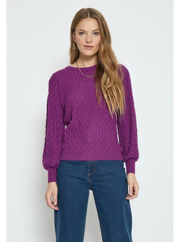 Peppercorn Sweter w kolorze fioletowym