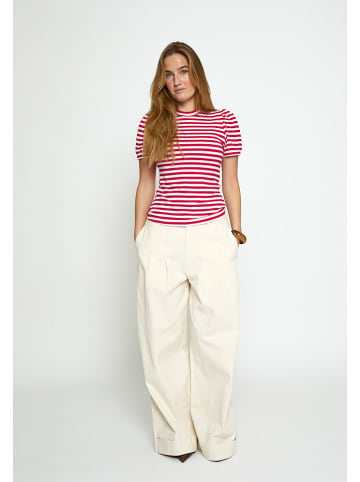 Peppercorn Shirt in Rot/ Weiß