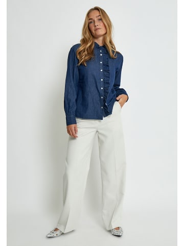Peppercorn Spijkerblouse donkerblauw