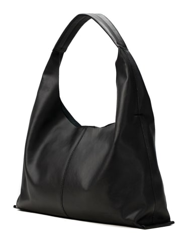 Christian Laurier Leren shopper "Azia" zwart - (B)42 x (H)43 x (D)14 cm