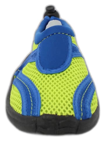 Beck Badeschuhe "Aqua" in Blau/ Grün